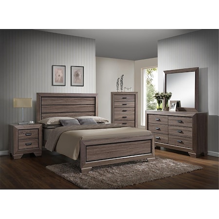Deluxdesigns 50 x 33 x 17 in. Wood Chest - Light Brown DE2436644